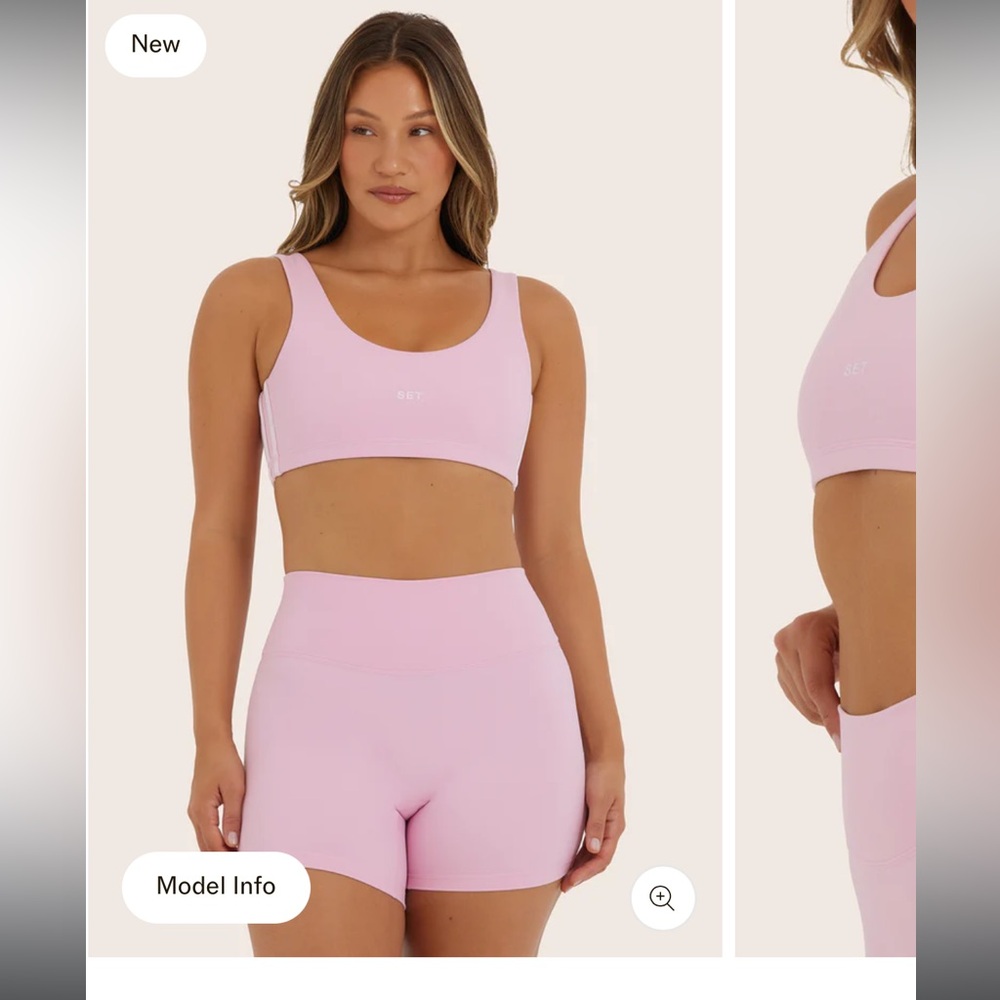 SET Active Sportbody Set - Primrose - Size M